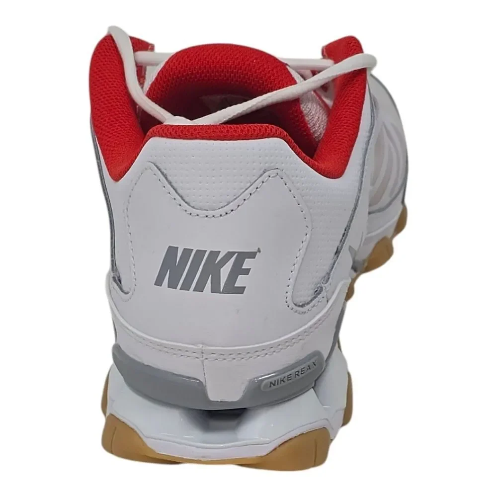 Brand New Nike Reax 8 TR Mesh White Wolf Grey Red 621716-103 Mens Size's